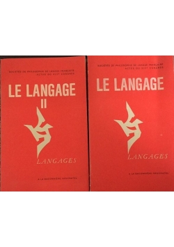 Le langage, Tom I-II