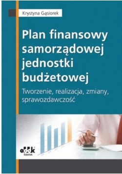 Plan finansowy samorządowej jednostki budżetowej