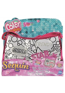 Color Me Mine! Cekinowa torebka Maxi Hipster