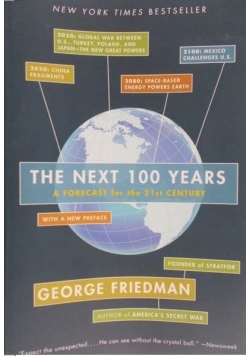 The next 100 years