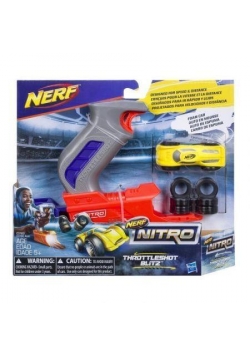 NERF Nitro Throttleshot szara