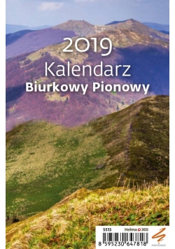 Kalendarz biurkowy Pionowy 2019 10 sztuk