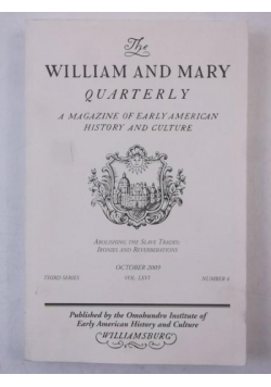 William and Mary Quarterly