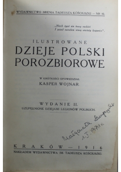 Ilustrowane dzieje Polski porozbiorowe