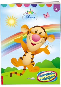 Disney Maluch Kolorowanka z naklejkami
