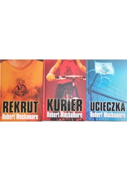Rekrut/ Kurier/Ucieczka, zestaw 3 książek