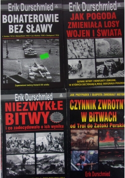 Wojna i militaria, zestaw 4 książek