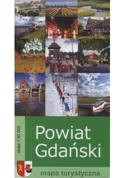 Powiat Gdański Mapa turystyczna 1:50000