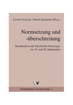 Normsetzung und uberschreitung