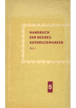 Handbuch Der Bezirks Aufdruckmarken