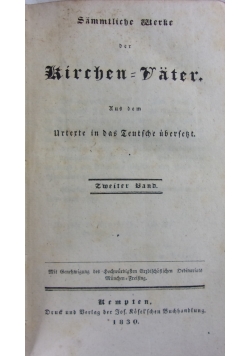 Kirchen Vater, 1834 r.