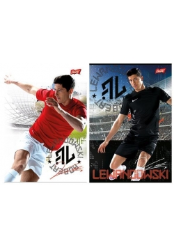Zeszyt A5/16K kratka Robert Lewandowski (15szt)