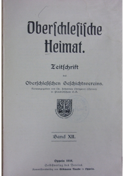 Oberschlesische Heimat, 1916r.