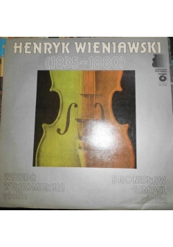 Henryk Wieniawski (1835-1880), płyta winylowa