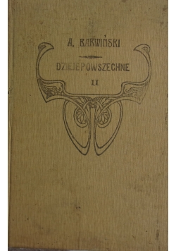 Dzieje powszechne II, 1912 r.