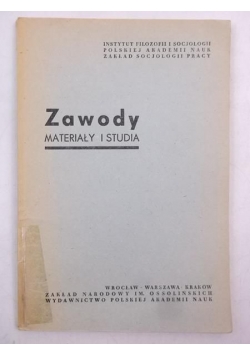Zawody. Materiały i studia