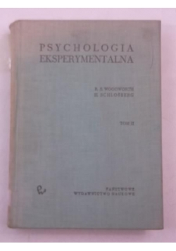 Psychologia eksperymantalna, tom II