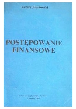 Postępowanie finansowe