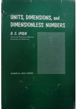 Units,dimensions and dimensionles numbers