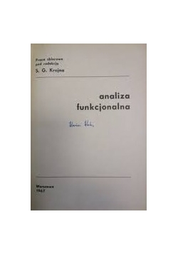 Analiza funkcjonalna