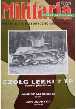 Militaria vol 1 numer 5 czołg lekki 7 TP