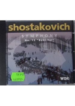 Symphony No. 13, płyta CD