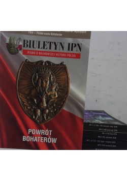 Biuletyn IPN, zestaw 8 miesięczników