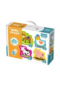 Puzzle Baby Classic Zwierzęta na wsi