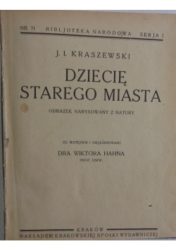 Dziecię starego miasta, 1924 r.