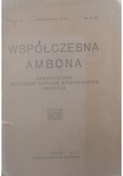 Współczesna ambona nr. 3 , 1948 r.