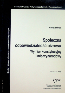 Społeczna odpowiedzialność biznesu