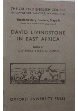 David Livingstone in east Africa