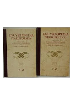 Encyklopedia Staropolska tom 1 i 2