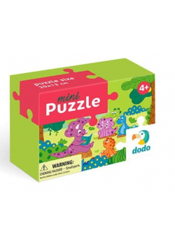 Puzzle 35 mini Dino i przyjaciele