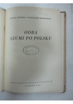 Odra szumi po polsku, 1946 r.