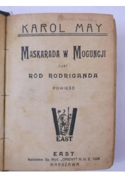 Maskarada w Moguncji, 1926 r.