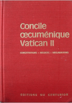 Concile oecumenique Vatican II