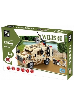 Klocki Blocki Wojsko Samochód zwiadowczy