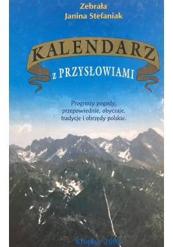 Kalendarz z przysłowiami