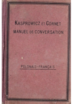 Rozmowy w polskim i francuzkim językiem 1910 r.