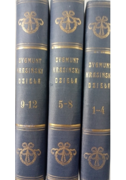 Dzieła, zestaw 3 książek, 1931 r.