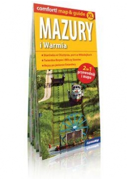Comfort!map&guide XL Warmia i Mazury 2w1 1:200 000