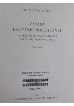 Zasady ekonomii politycznej, Tom II