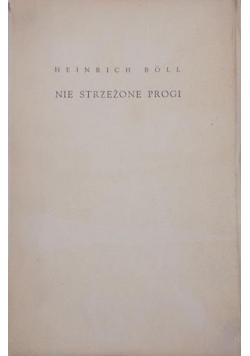 Nie strzeżone progi