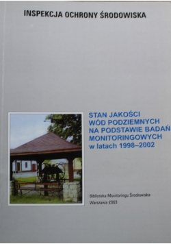Stan jakości wód podziemnych na podstawie badań