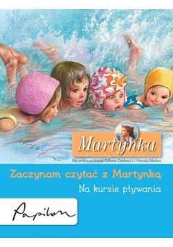 Zaczynam czytać z Martynką. Na kursie pływania
