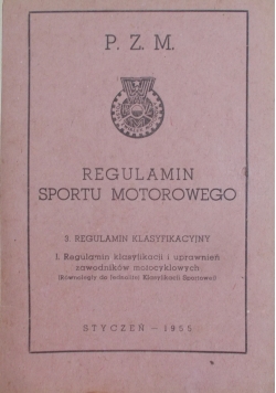 Regulamin sportu motorowego