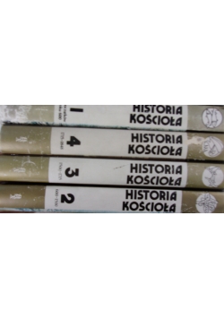 Historia kościoła katolickiego. Tom I-IV.