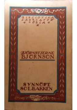 Synnowe Solbakken, 1925r.