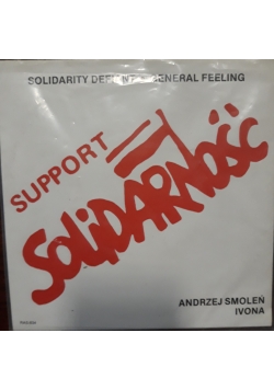 Support Solidarność, płyta winylowa